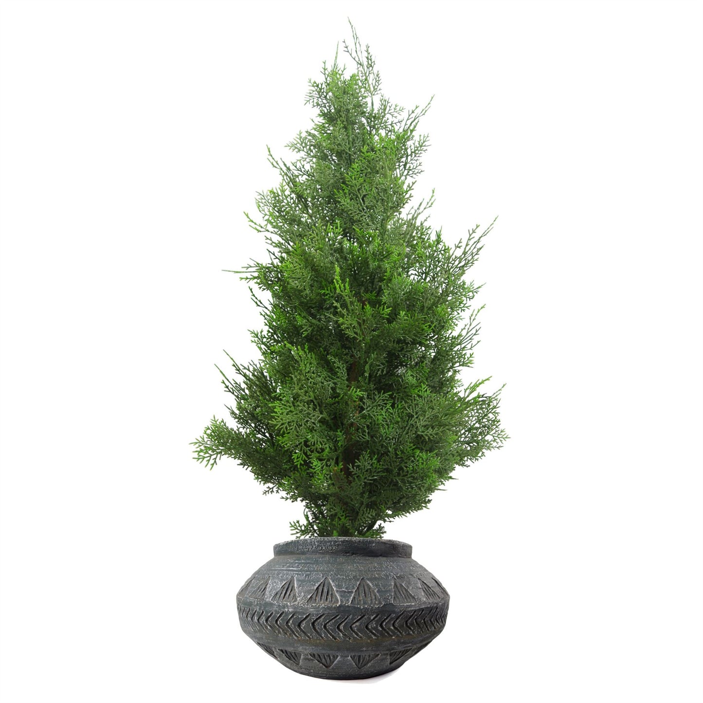 x 40cm Large Grey Gliese Triangle Planter 21cm – image 4