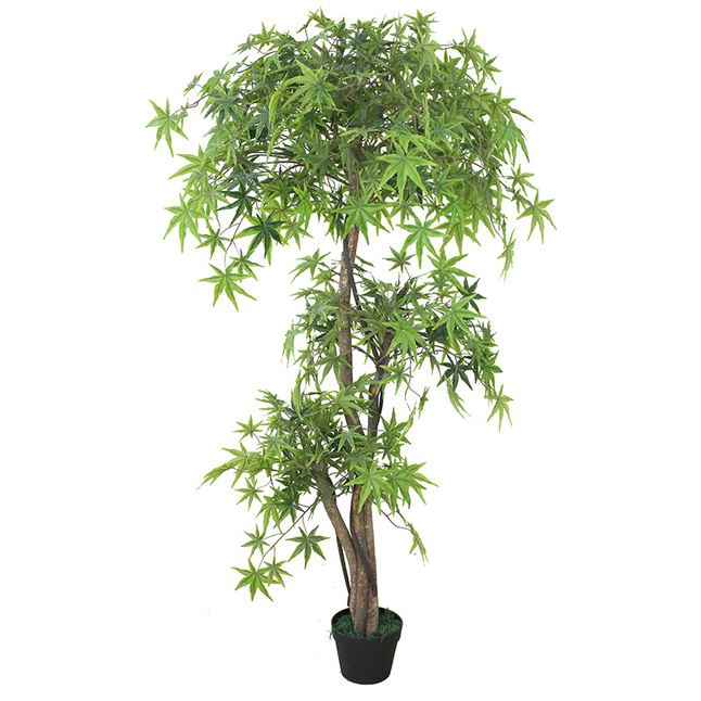 150cm Artificial Japanese Maple Tree Green – image 2