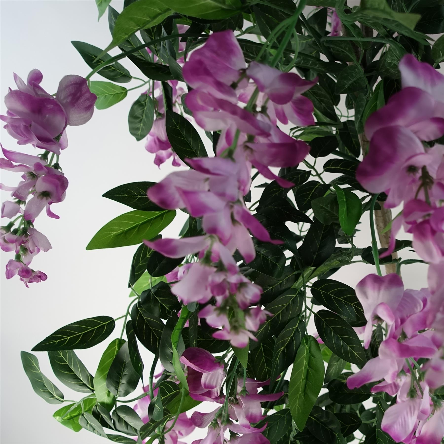 150cm Artificial Light Pink Wisteria Tree – image 4