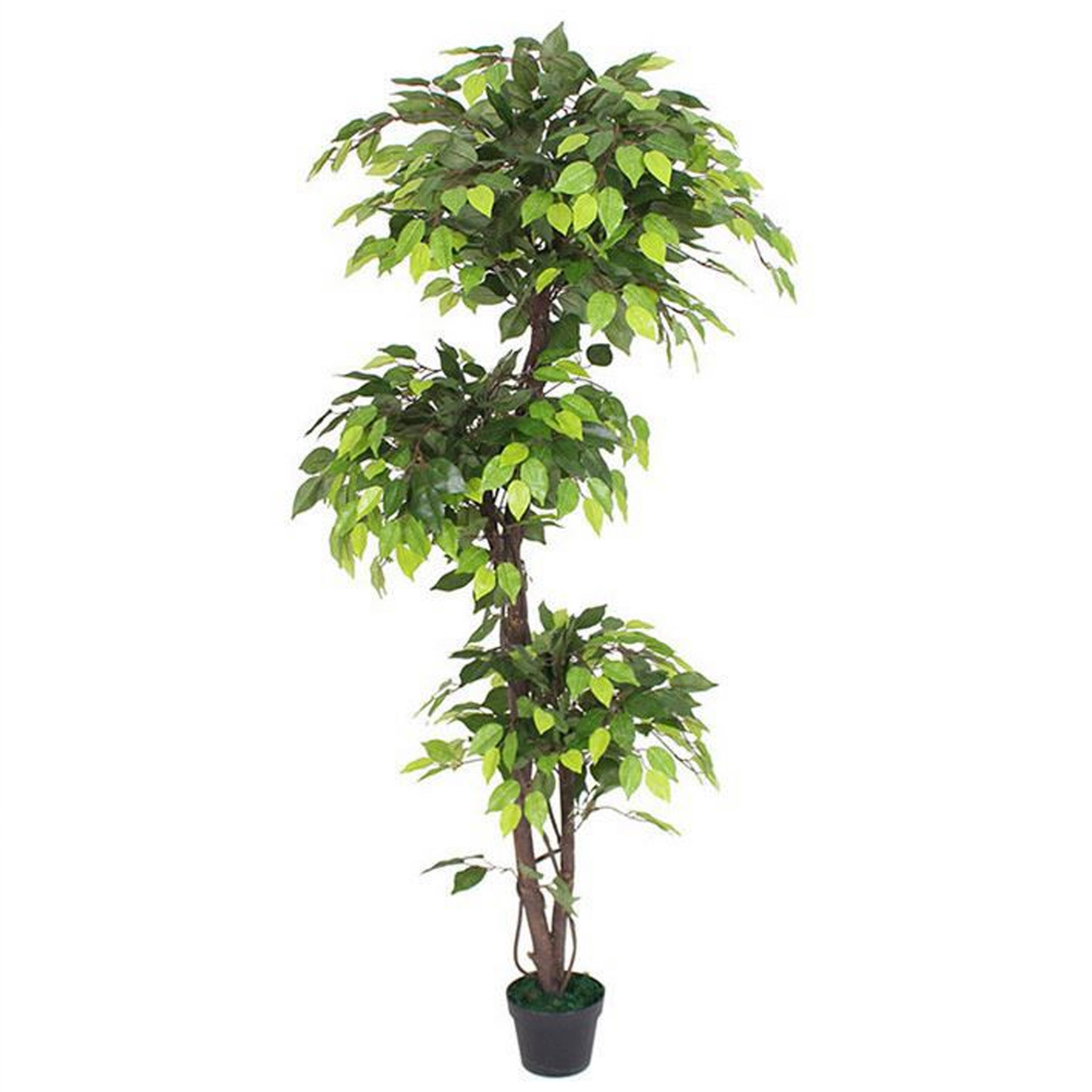 150cm Natural Trunk Artificial Japanese Fruticosa Style Ficus Tree Leaf Design Wholesale