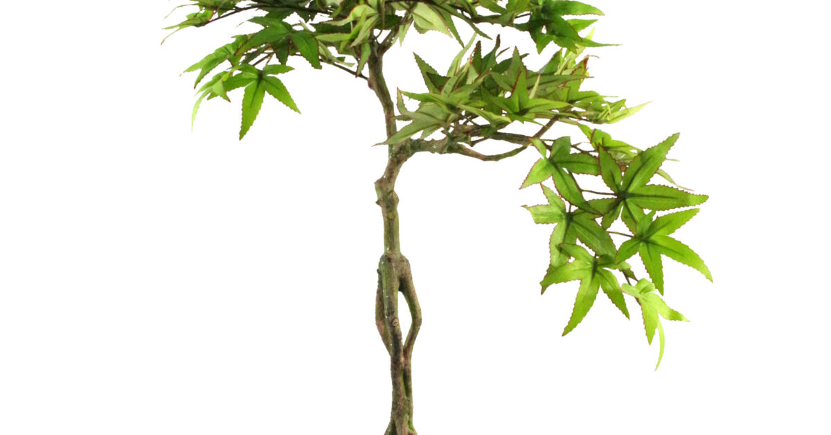 60cm Artificial Maple Bonsai Tree Leaf Design Wholesale