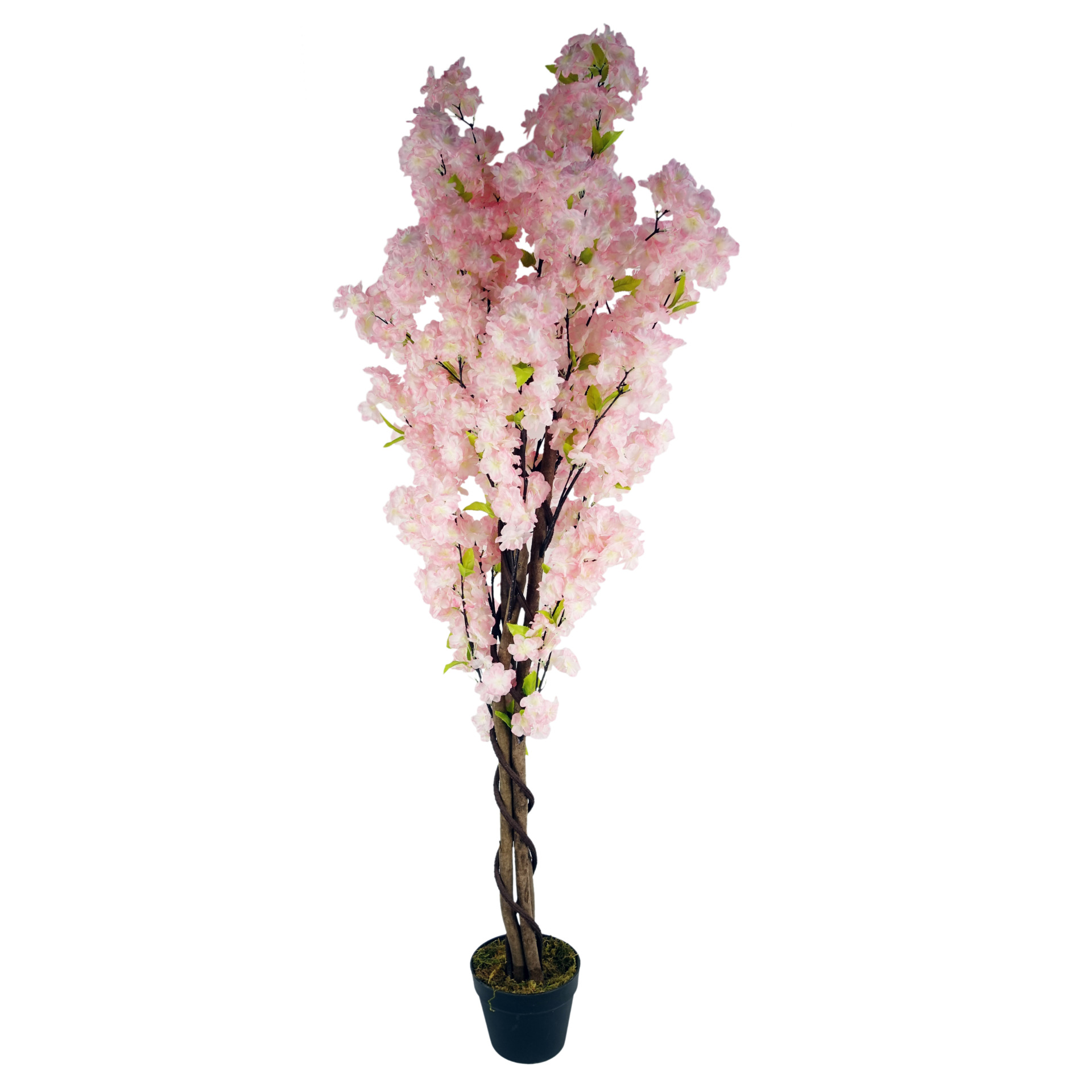 150cm Artificial Pink Cherry Blossom Tree Leaf Design Wholesale