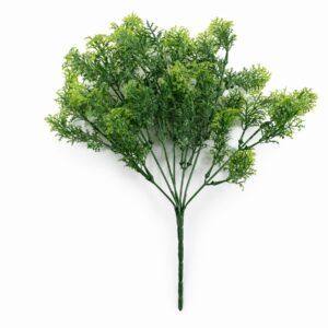 32cm Artificial Fern Foliage Spray Stem – Faux Green Decorative Fillers