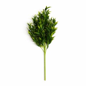75cm Artificial Laurel Leaf Foliage Bush Stem