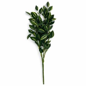 45cm Artificial Variegated Foliage Spray Stem