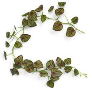 160cm Artificial Watermelon Peperomia Leaf Garland Hanging Decoration