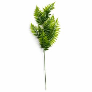 50cm Artificial Fern Spray Stem - Spring Green