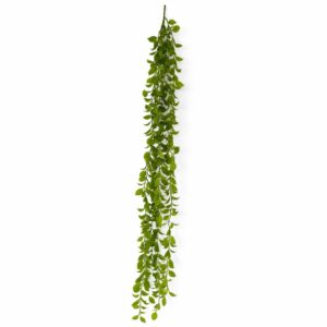 90cm Artificial Trailing Green Leaf Hanging Plant Faux Foliage Garland