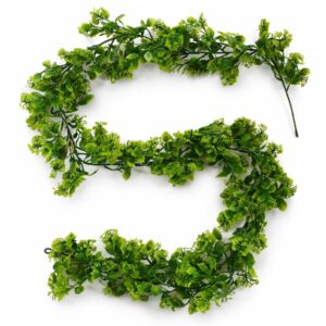170cm Artificial Green Mixed Foliage Floral Garland Hanging Decoration
